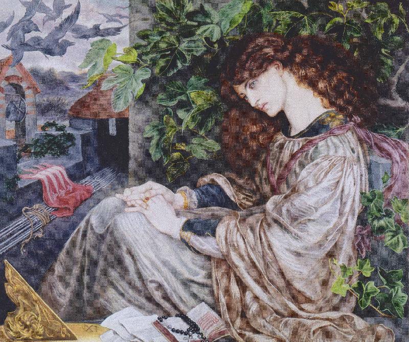 Dante Gabriel Rossetti Pia de Tolomei china oil painting image